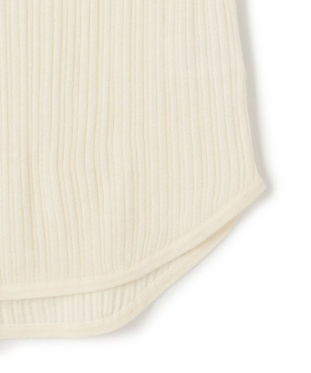 uncrave ハイゲージニット ヘンリーネックトップス オフ