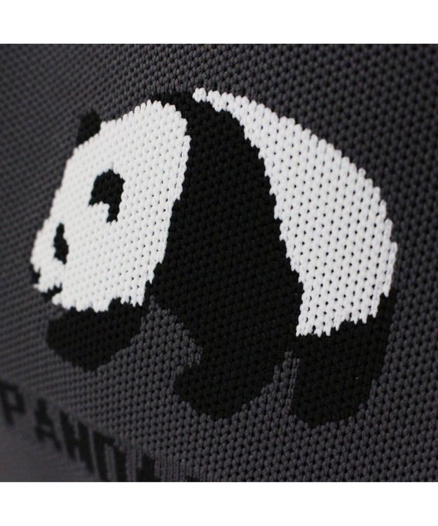 ROOTOTE 2486【手洗い可能】CJ.デリ.ルフル.パンダ-A 01：チャコール