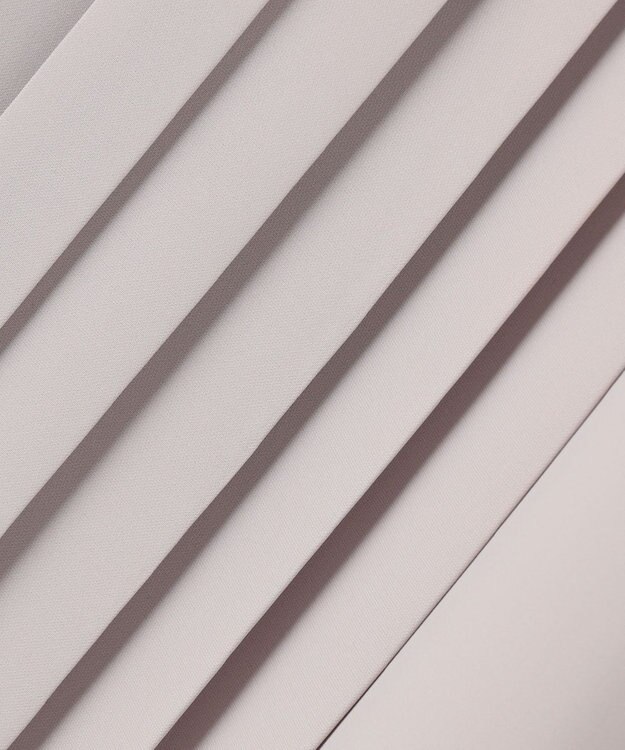 自由区 【洗える】ライトサテン ワンピース ライトグレー系