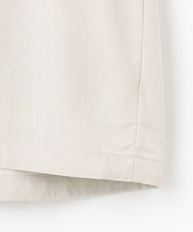 ANY L 撥水フーデットシャツ グレージュ