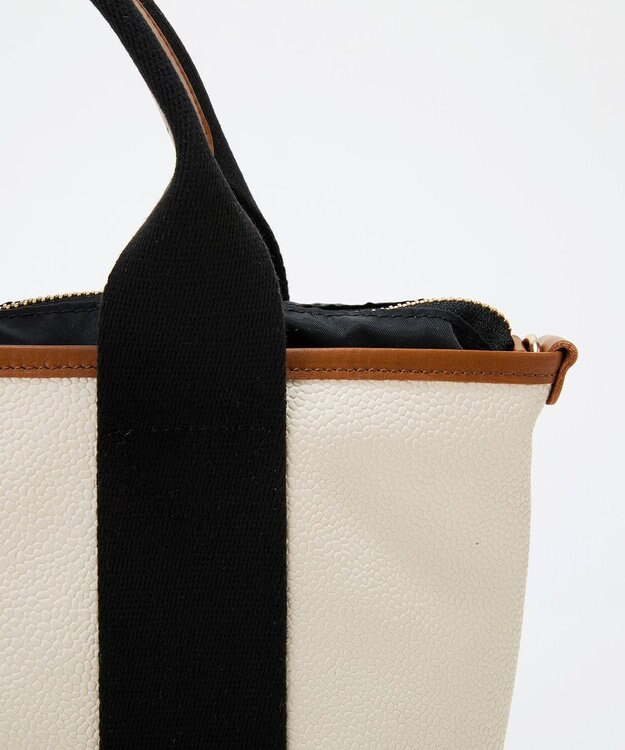 TOPKAPI 【Breath TOPKAPI】SCOTCH GRAIN スコッチグレイン シンプル トートバッグ クリーム