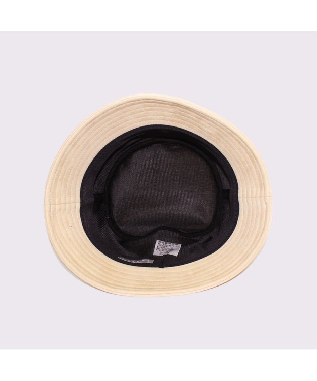 ATRENA リトルブラッシュ スエード調バケット アイボリー