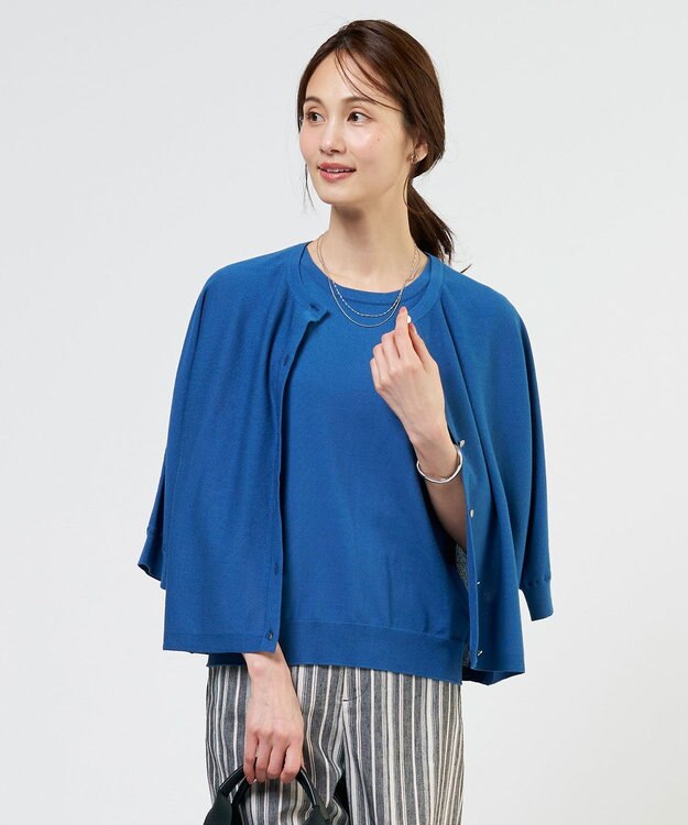 J.PRESS LADIES 【セットアイテム】アンサンブル ツイン セット ブルー系