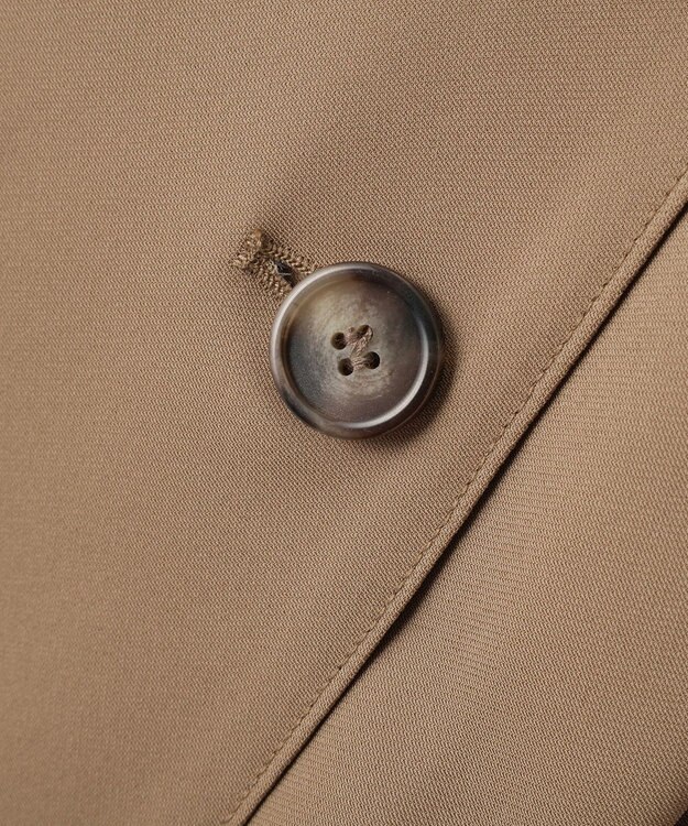 YECCA VECCA 【UVカット/接触冷感】トレンチジレワンピース Beige
