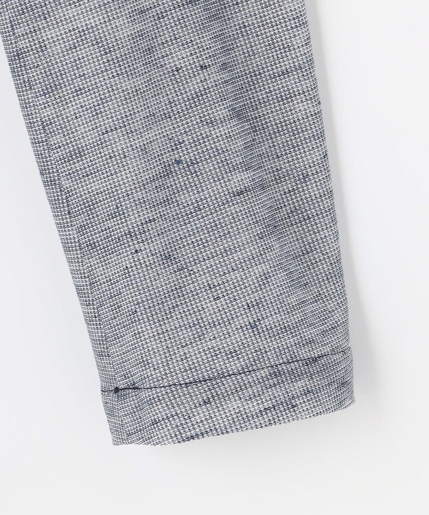 JOSEPH ABBOUD 【清涼感/軽量】リネンTOPピケ ジャケット ブルー系