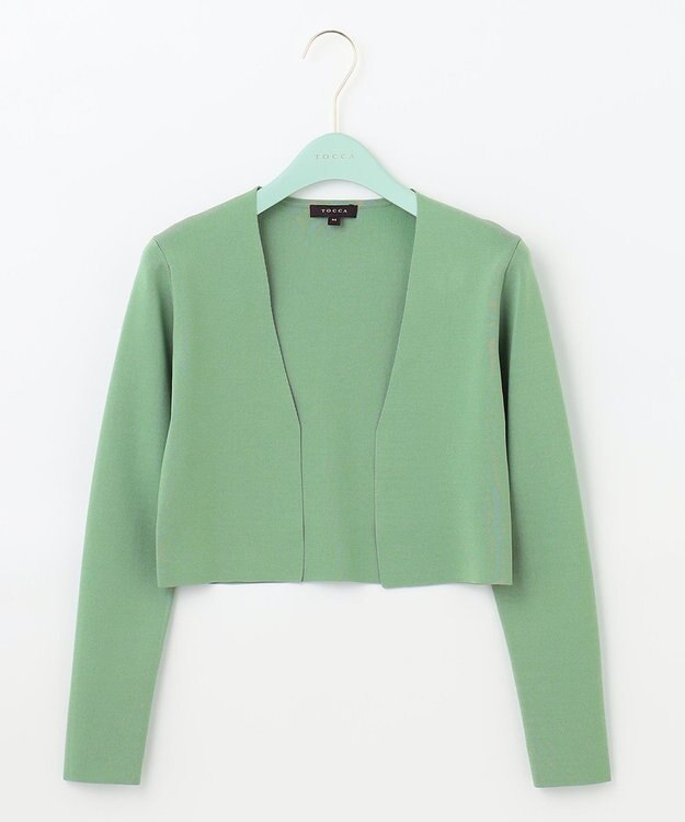 TOCCA 【洗える！】SQUARE BOLERO ボレロ グリーン系