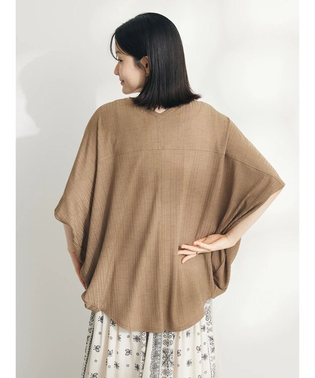 CRAFT STANDARD BOUTIQUE ランダムテレコモモンガカーディガン Brown