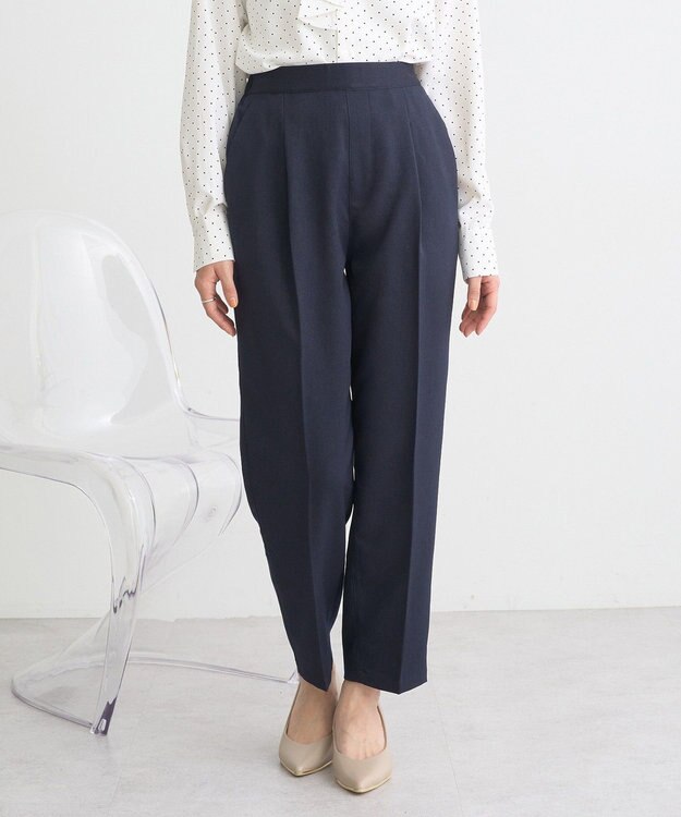 earth music&ecology テーパードパンツ Navy