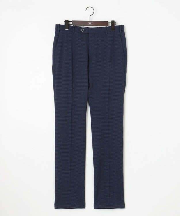 JOSEPH ABBOUD 【驚きの多機能】ドライサッカー パンツ ネイビー系7