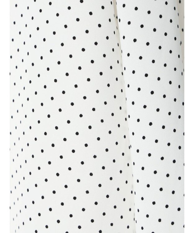 CRAFT STANDARD BOUTIQUE ピコフリルドットブラウス White