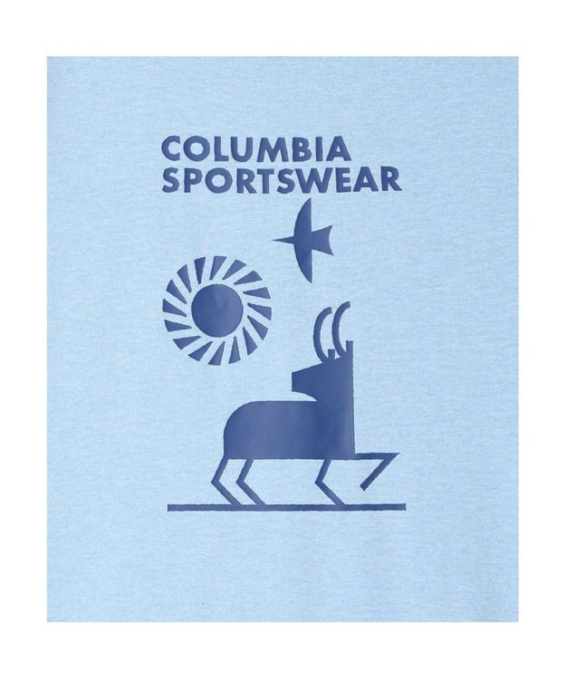 Columbia Columbia/ 【KIDS】テックトレイルショートスリーブグラフィックシャツ /コロンビア Ripple Blue Heather、 Explore Outdoors