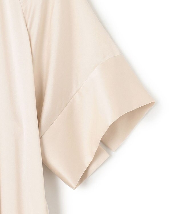 BEIGE， YEW / シャツワンピース Sand