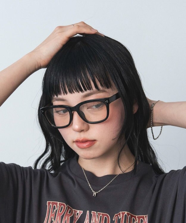 WEGO 【ユニセックス着用ITEM】調光レンズサングラス 柄6