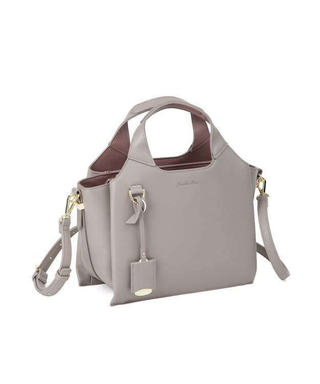 ACE BAGS & LUGGAGE Jewelna Rose アテナ ハンドバッグ ミドルサイズ 16321 ジュエルナローズ グレージュ