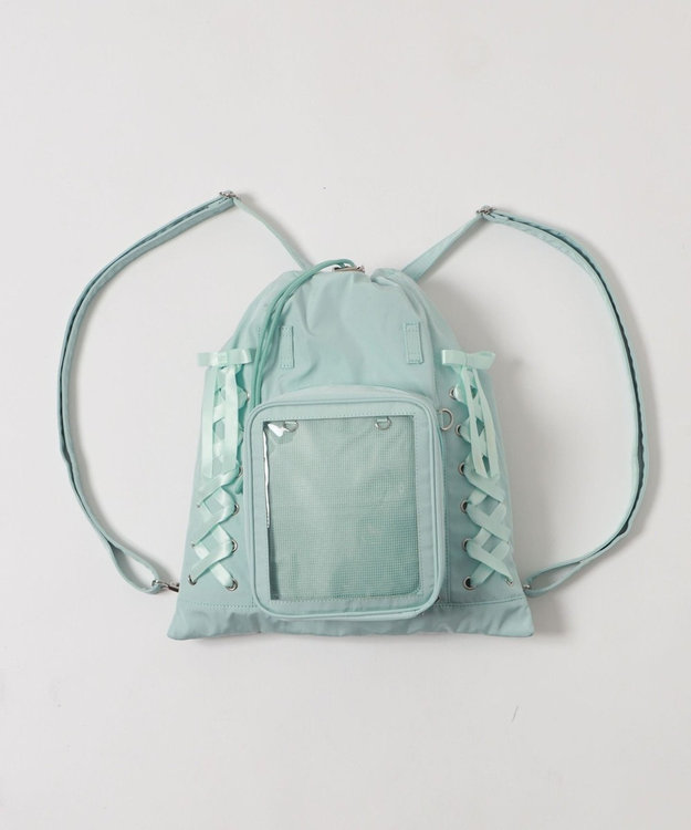 WEGO 【痛バ＆推し活】きらふわぬい2WAY痛ナップサック グリーンその他