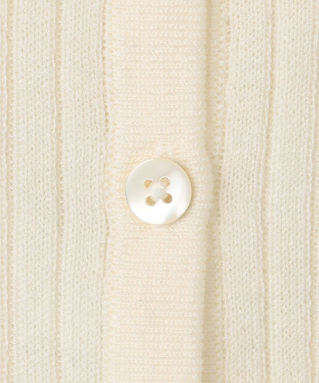 uncrave ハイゲージニット ヘンリーネックトップス オフ