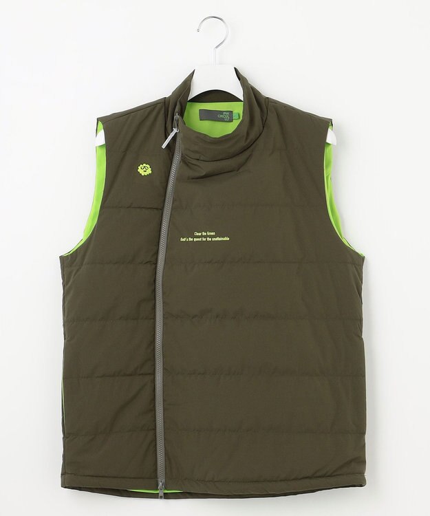 PW CIRCULUS 【MEN】中綿ベスト カーキ系