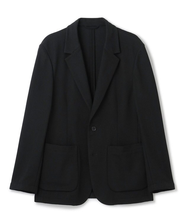 JOSEPH HOMME ソフトタックジャージー　ジャケット ブラック系