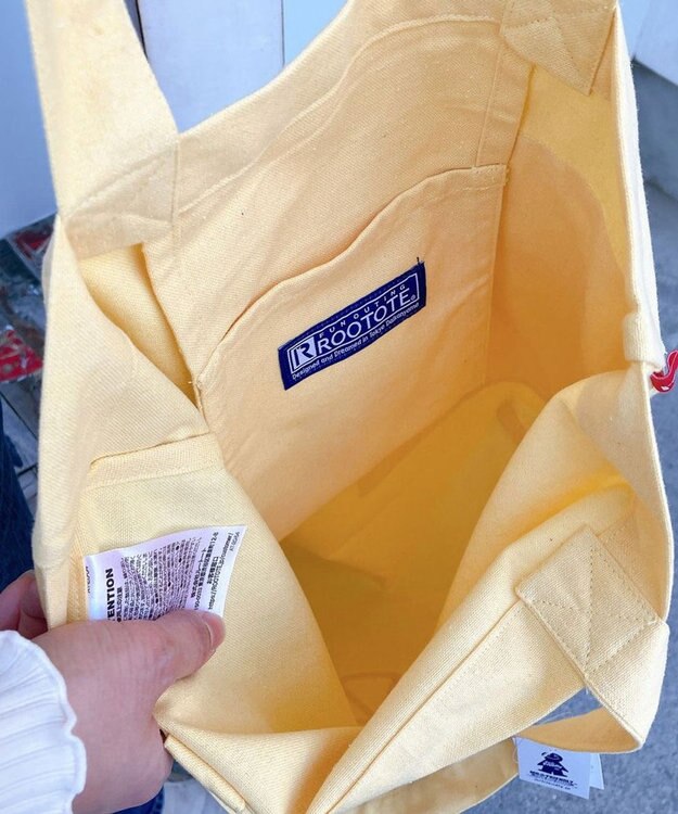 ROOTOTE 6100【直営限定:ミスターフレンドリー】FR.リサイクルコットン.トール 03：バナナ