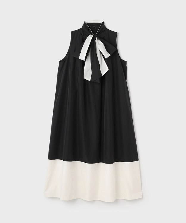 GRACE CONTINENTAL ライトタッサーAラインドレス ブラック