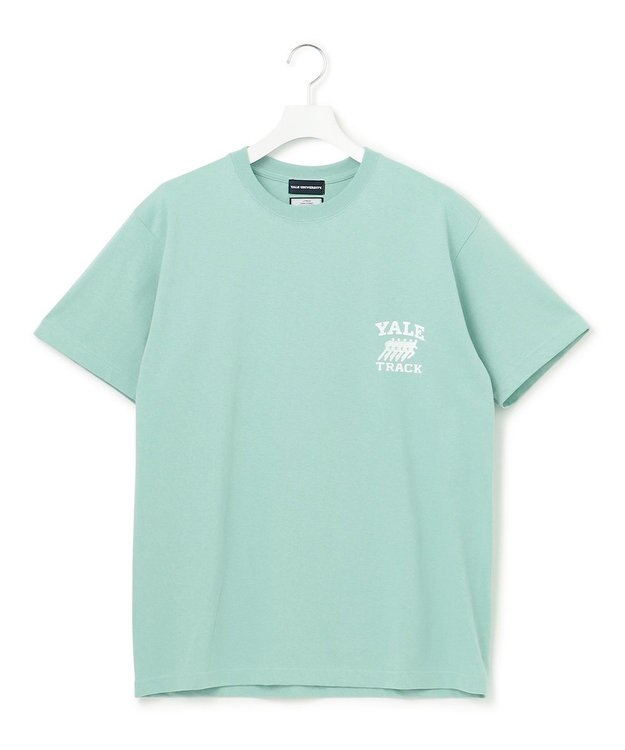J.PRESS YORK STREET 【UNISEX】YALE × J.PRESS YORK STREET コラボTシャツ ピーコックグリーン系