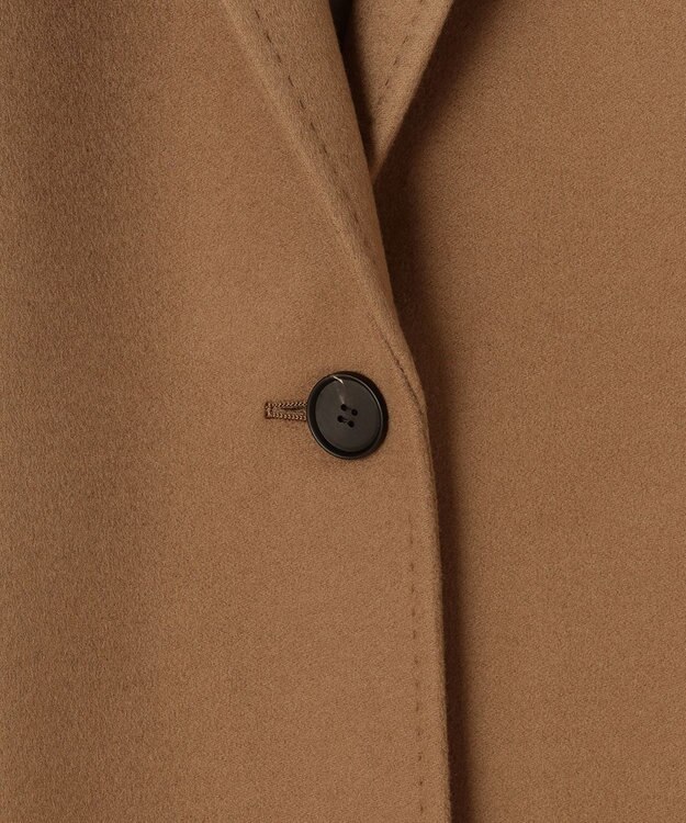 ICB L ロロピアーナウールカシミヤ チェスターコート キャメル系