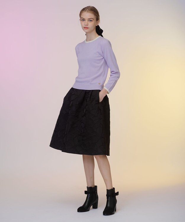 TOCCA 【洗える！】CASHEMERE プルオーバー ライラック系