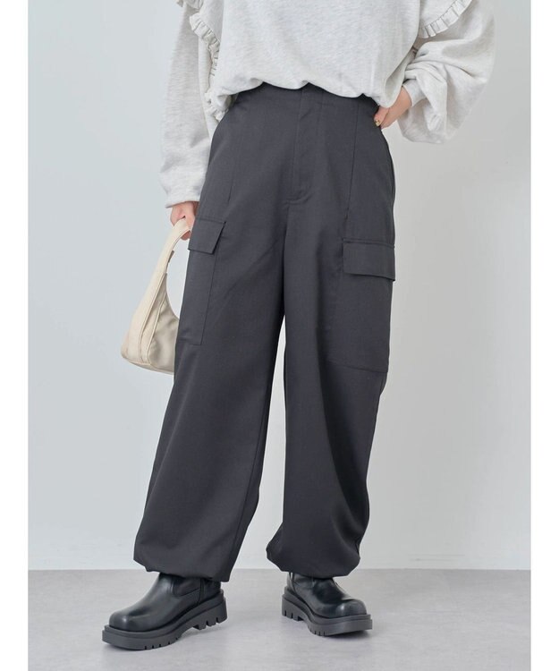 Green Parks ・ＥＬＥＮＣＡＲＥ　ＤＵＥ　カーゴパンツ Black