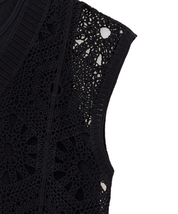 Green Parks ＳＥＴ２点クロシェプルオーバー＋タンクトップ Orange