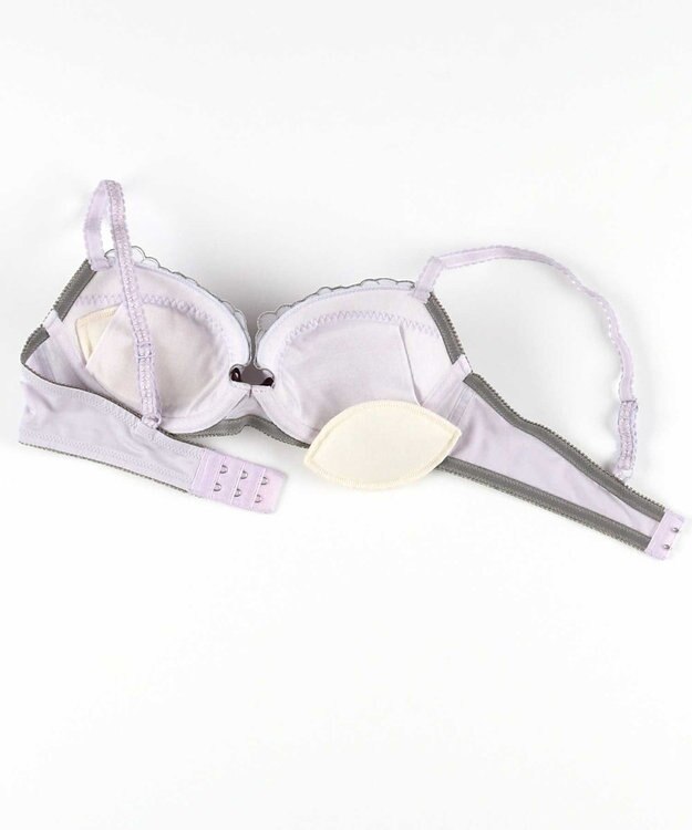 AMPHI ブラジャー ショーツセット まる胸メイク WEB限定カラーあり 【ブラショーツセット】 上下セット ブラ BCC224 アンフィ／ワコール パープル