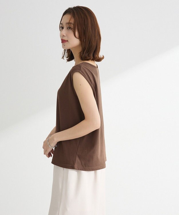 Green Parks ＳＥＴ２点クロシェプルオーバー＋タンクトップ Orange