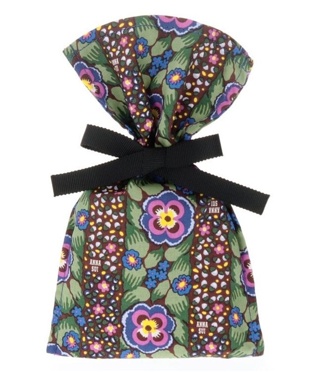 ANNA SUI エニータイム ショルダー付きミニマルチケース グリーン