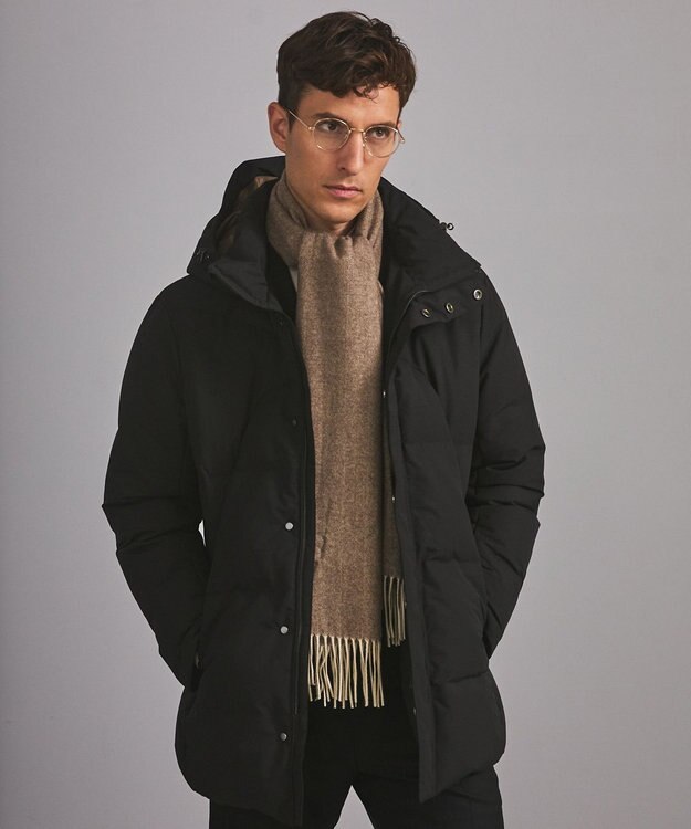 GOTAIRIKU 2年連続売上NO1【仕事で着られる】MINOTECH/ミノテック ドレス ダウンコート ブラック系