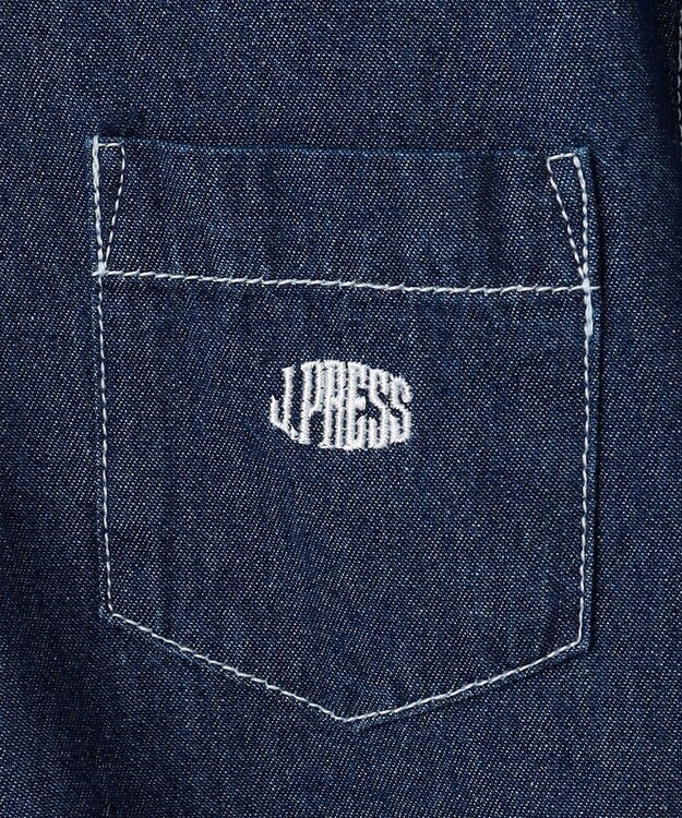 J.PRESS KIDS 【140-170cm】5.5オンス ダンガリーシャツ ネイビー系