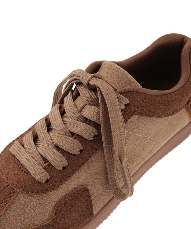 Green Parks ソフトコンビスニーカー Beige