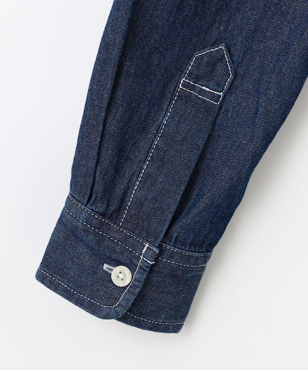J.PRESS KIDS 【140-170cm】5.5オンス ダンガリーシャツ ネイビー系