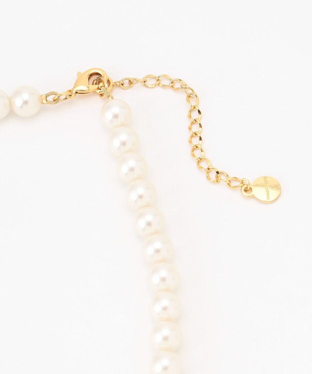 23区 2WAY パール コイン ネックレス ゴールド系