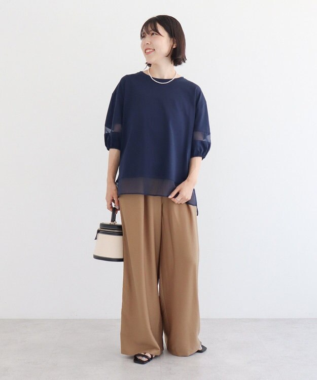 Green Parks シアードッキングプルオーバー２ Navy