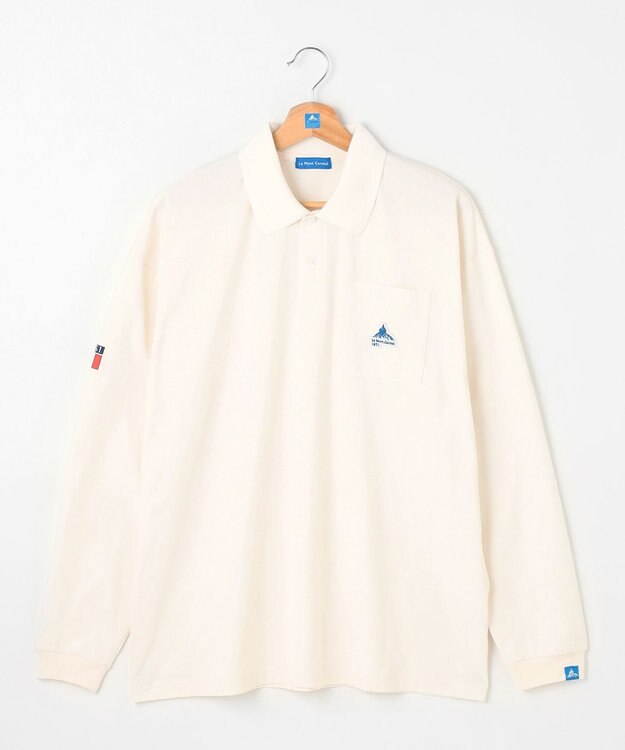 SHARE PARK MENS 【UVケア・吸水速乾・ストレッチ・軽量 】エンブレムポロTシャツ（L・XLサイズ） ブラック系