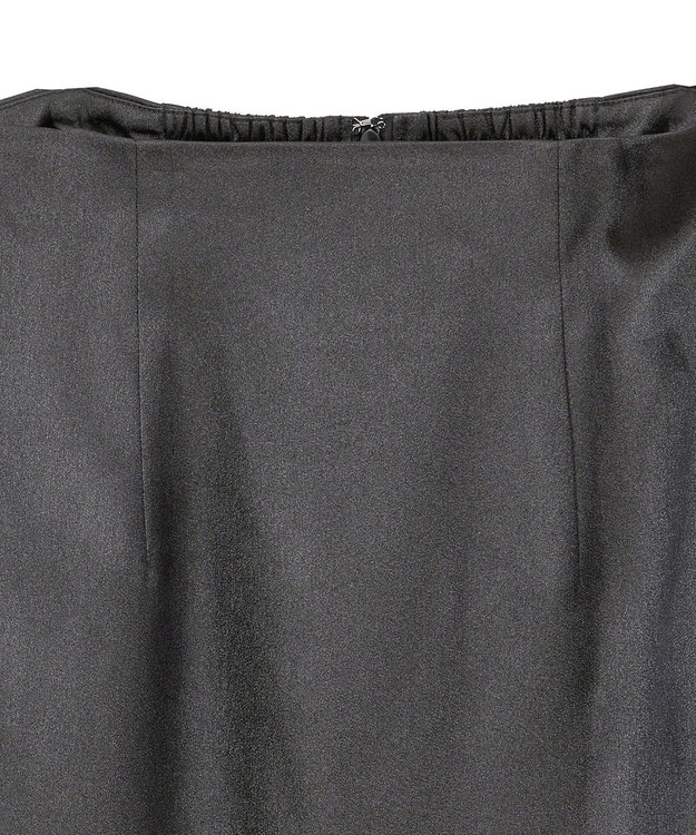 YECCA VECCA シャイニーロングスカート Mocha