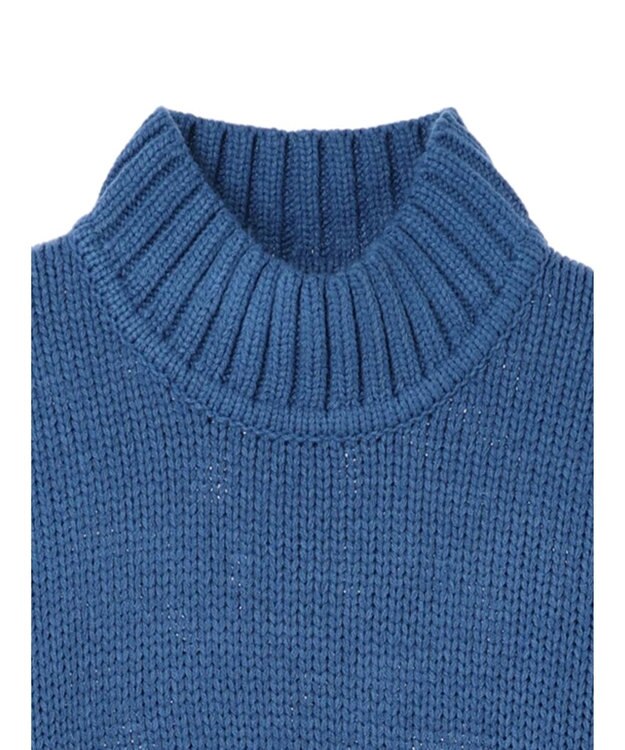 Green Parks ・ＳＵＧＡＲ　ＳＰＯＯＮ　ハイネックショートニット Blue
