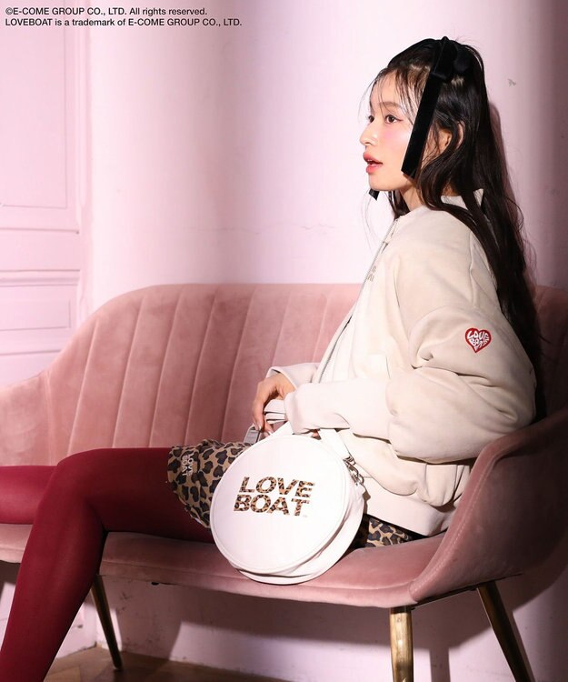 Green Parks ■ＬＯＶＥ　ＢＯＡＴ　スエード調中綿ブルゾン Ivory