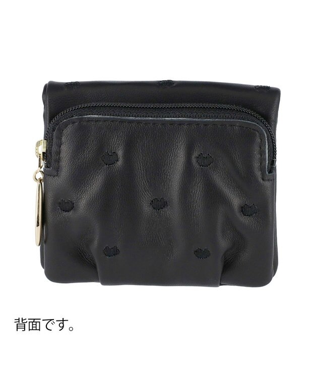 tsumori chisato CARRY ぷちネコ 2つ折り財布 ミニ財布 ブラック