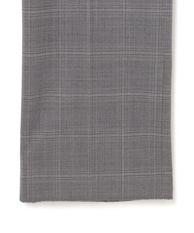 J.PRESS MEN 【Peppin Merino Comfort】【ウォッシャブル可 / 折り目加工】ファンシーチェック スラックス / ノータック ライトグレー系4