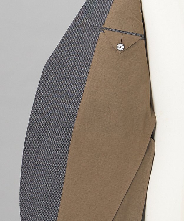 GOTAIRIKU 【御幸毛織】 WOOL×SOLOTEX ストレッチスーツ（平織/グレー） グレー系8