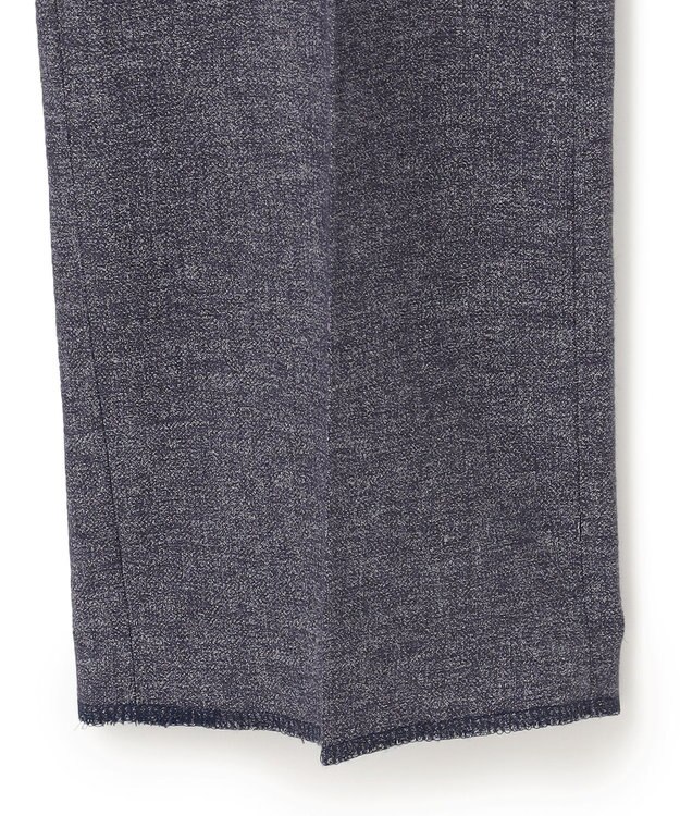 J.PRESS MEN 【ウォッシャブル可】コンフォートストレッチリネン スラックス ブルー系