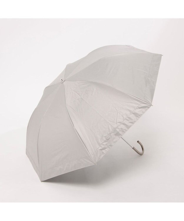UNBILLION カシュネ cachenez / PUリムボーダートップレス2段折りたたみ傘 GY