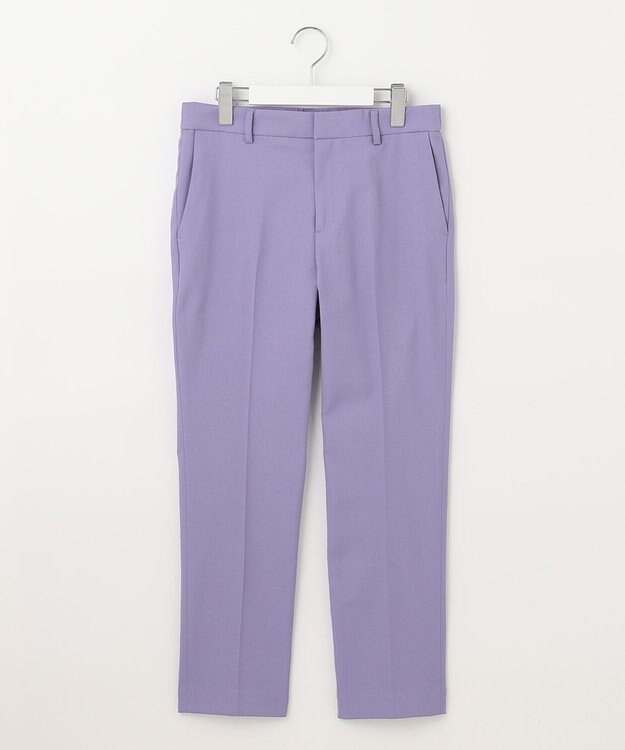 自由区 【ご好評につき新色追加・接触冷感・UVカット・吸水速乾・洗える・XXSサイズあり】シェルタリングドライオックス テーパードパンツ ライラック系