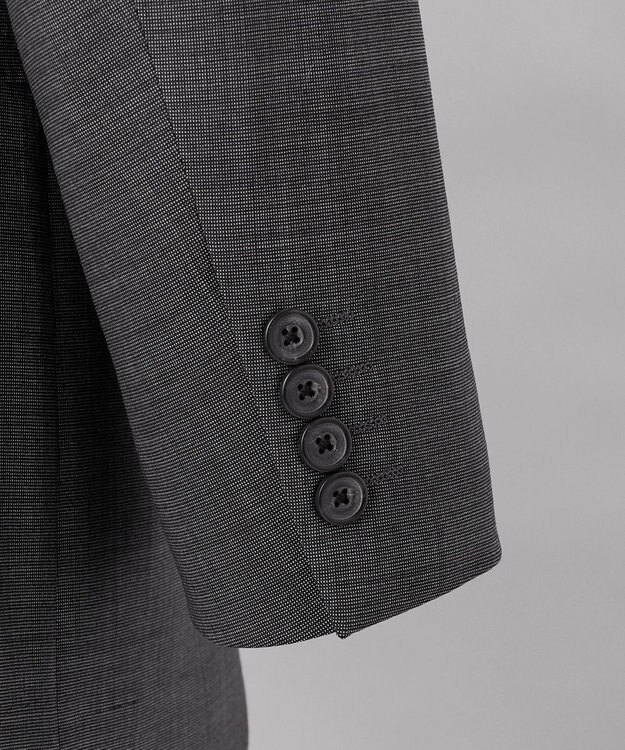 GOTAIRIKU 通年素材【横伸度15％のストレッチ】タスマニア100% SUPER120'sスーパーストレッチ トロピカルスーツ ライトグレー系8