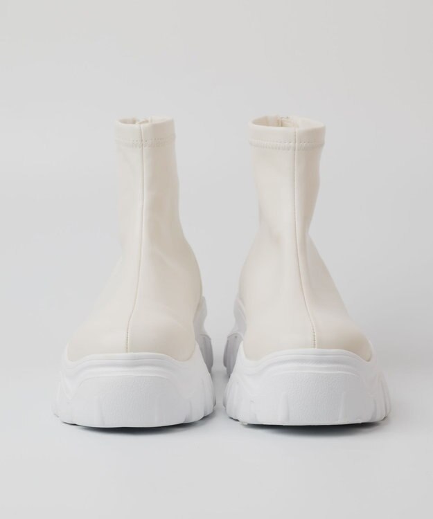 BONTRE 【PRECIEUX JOUET/プレシュウジュエ】ストレッチスニーカーブーツ ホワイト